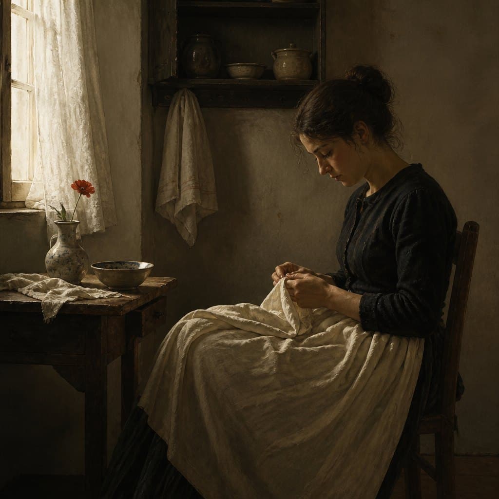 AI-generated image inspired by Dutch Golden Age