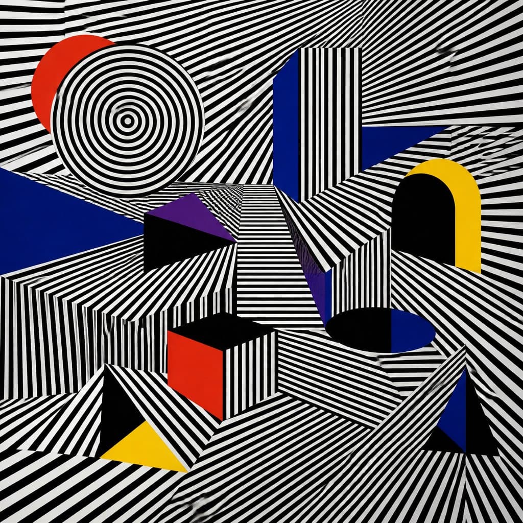 AI-generated image inspired by Kinetic Art