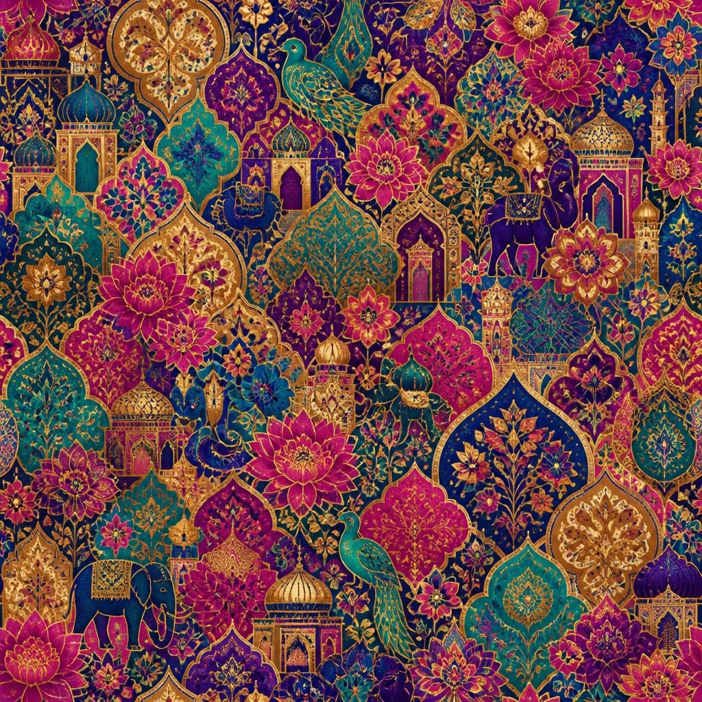 AI-generated image inspired by Pattern and Decoration