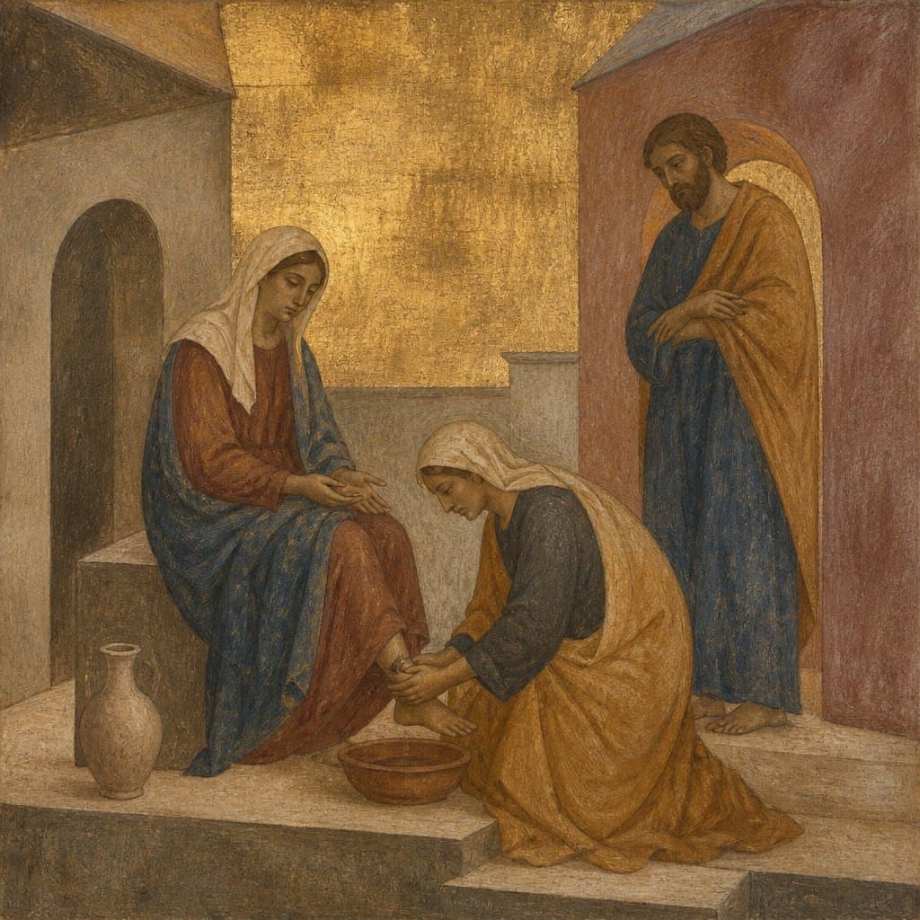AI-generated image inspired by Proto-Renaissance