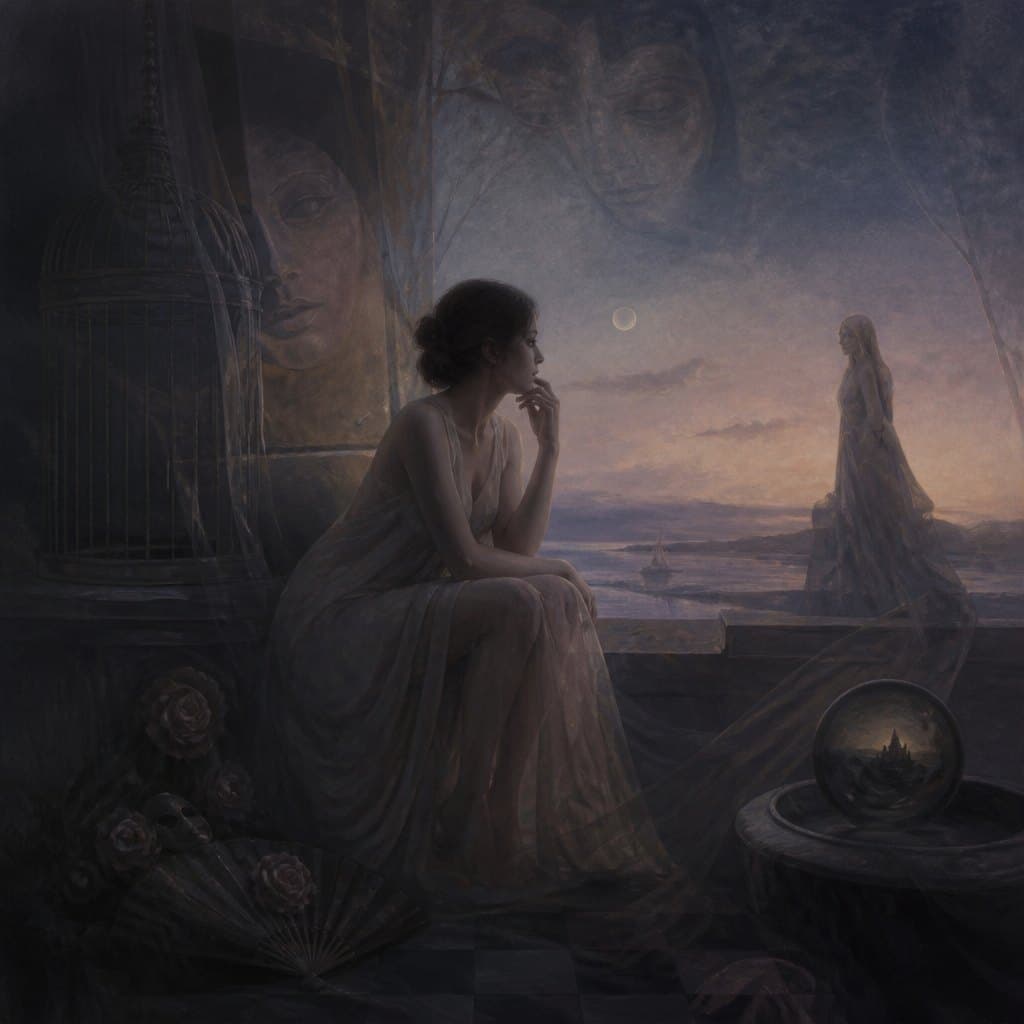 AI-generated image inspired by Symbolism