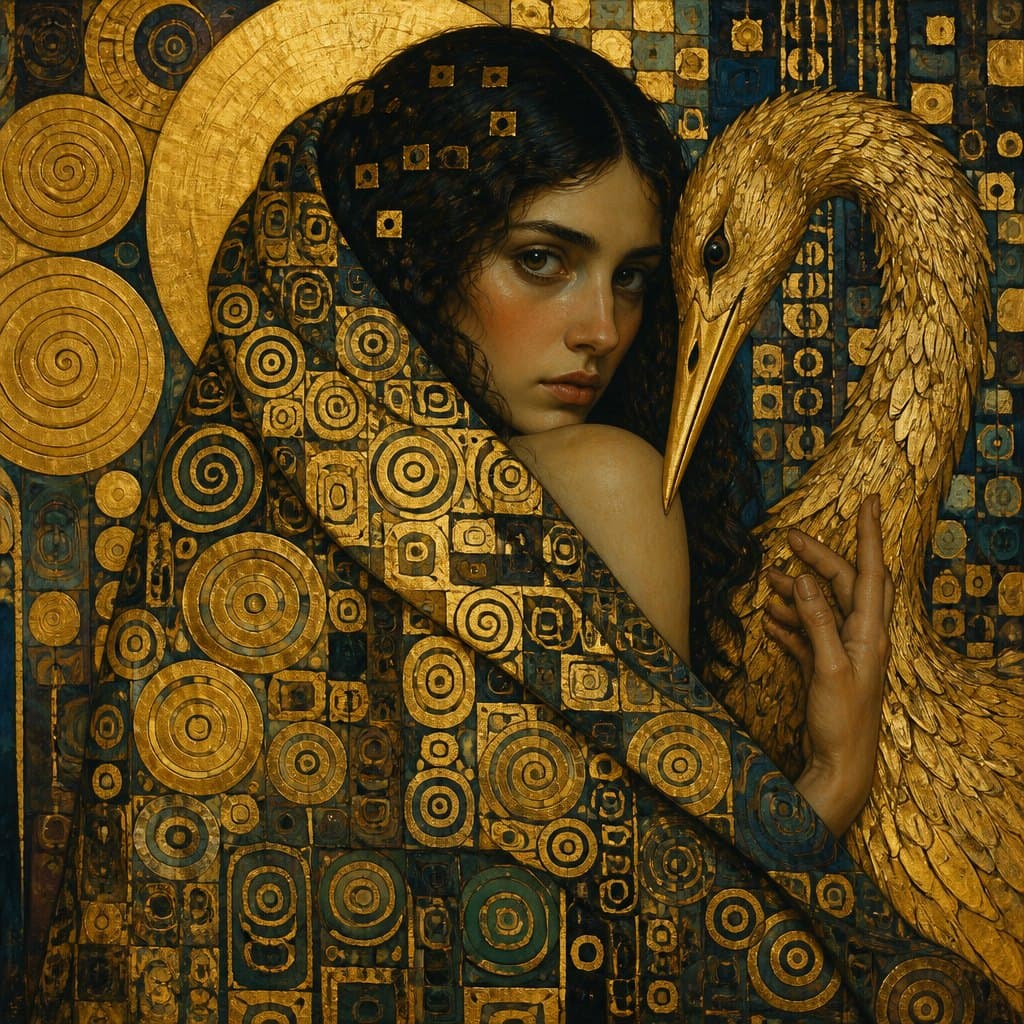 AI-generated image inspired by Vienna Secession