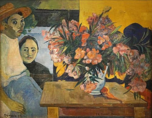 "Te Tiare Farani" de Paul Gauguin (Fondation Louis Vuitton, Paris) — Post-Impressionism