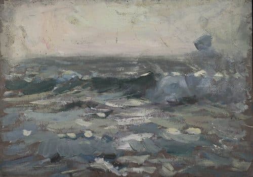 Seascape from Cobo Bay RMG BHC0008 — Tonalism